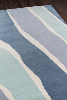 Novogratz Delmar DEL-4 Blue Hand Tufted Area Rugs