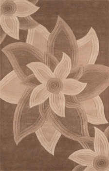 Momeni Delhi DL-40 Mocha Hand Tufted Area Rugs