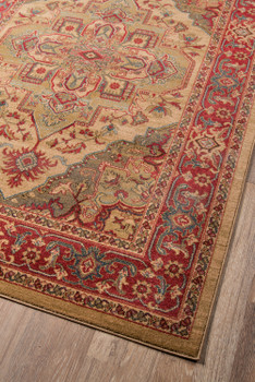 Momeni Ghazni GZ-05 Beige Machine Made Area Rugs