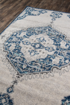 Momeni Haley HAL-3 Grey Machine Made Area Rugs