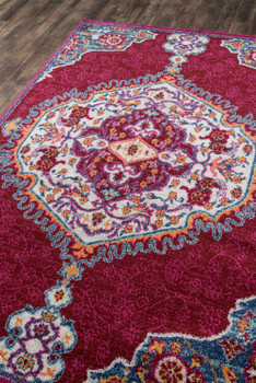 Momeni Haley HAL-3 Pink Machine Made Area Rugs