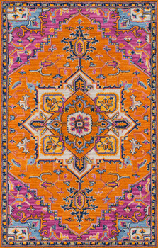 Momeni Ibiza IBI-2 Orange Hand Tufted Area Rugs