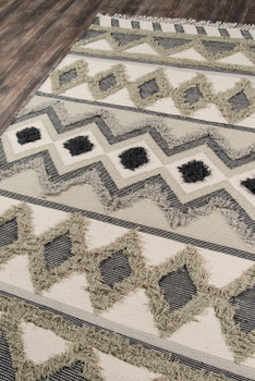 Novogratz Indio IND-4 Sage Hand Made Area Rugs