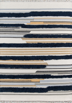 Novogratz Indio IND-6 Navy Hand Made Area Rugs