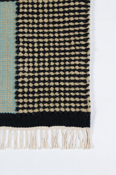 Novogratz Karl KRL-1 Black Hand Made Area Rugs