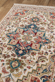 Momeni Lenox LE-01 Ivory Machine Made Area Rugs