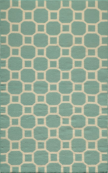 Momeni Laguna LG-01 Aqua Hand Woven Area Rugs