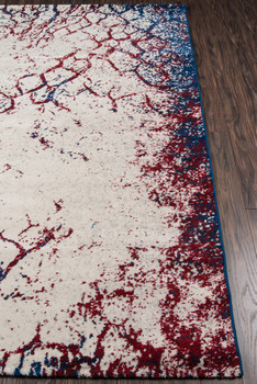 Momeni Loft LO-06 Navy Machine Made Area Rugs