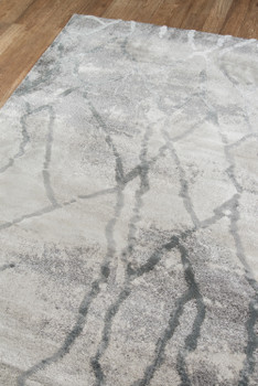 Momeni Matrix MTX-2 Grey Machine Made Area Rugs