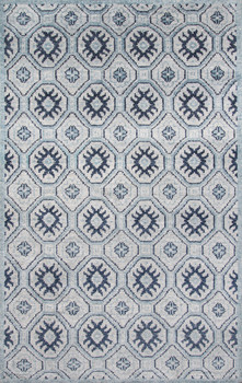 Momeni Nova NOV-4 Blue Hand Knotted Area Rugs