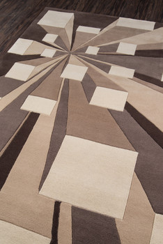 Momeni New Wave NW128 Concrete Hand Tufted Area Rugs