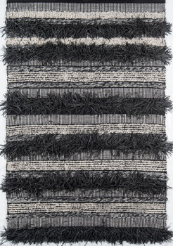 Momeni Otto OTT-3 Black Hand Woven Area Rugs