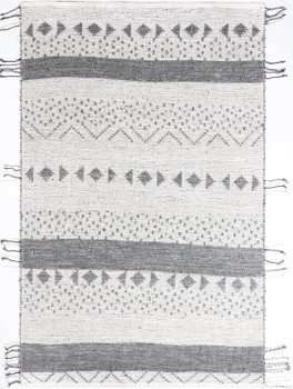 Momeni Otto OTT-4 Black Hand Woven Area Rugs