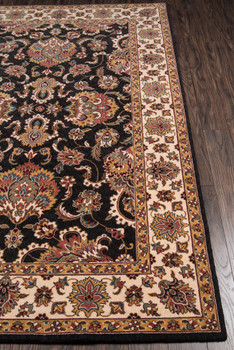 Momeni Persian Garden PG-14 Charcoal Machine Made Area Rugs