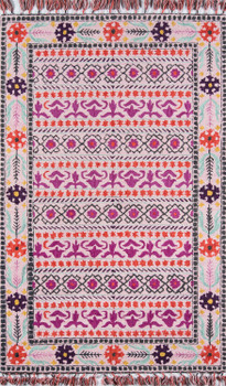 Momeni Tahoe TA-07 Pink Hand Tufted Area Rugs