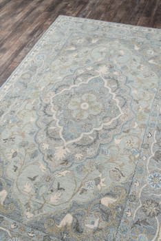 Momeni Tangier TAN33 Blue Hand Tufted Area Rugs