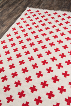 Novogratz Topanga TOP-1 Ivory Hand Woven Area Rugs