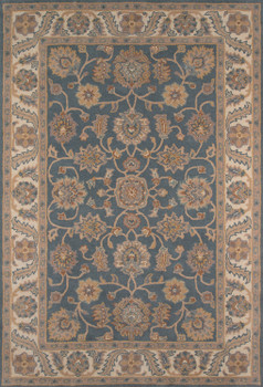 Momeni Tudor TUD-1 Blue Hand Tufted Area Rugs