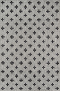 Novogratz Villa VI-01 Grey Machine Made Area Rugs