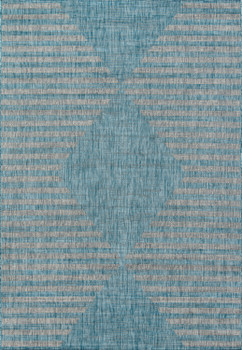 Novogratz Villa VI-07 Aqua Machine Made Area Rugs