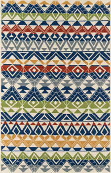 Momeni Veranda VR-56 Multi Hand Hooked Area Rugs