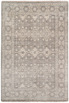 Amer Rugs Blu BLU-35 Gray Gray Hand-knotted Area Rugs