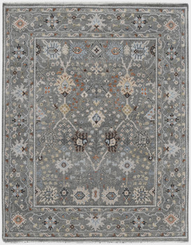 Amer Rugs Bristol BRS-15 Santas Gray Gray Hand-knotted Area Rugs