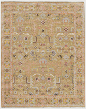 Amer Rugs Bristol BRS-18 Gold Yellow/gold Hand-knotted Area Rugs