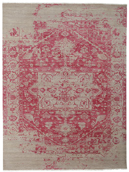 Amer Rugs Dazzle DAZ-1 Merino Pink Hand-knotted Area Rugs