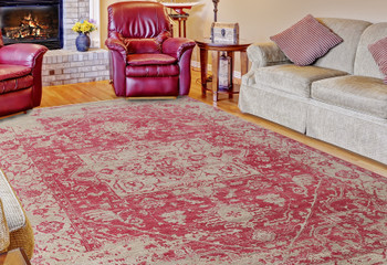 Amer Rugs Dazzle DAZ-1 Merino Pink Hand-knotted Area Rugs