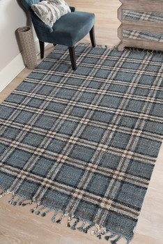 Amer Rugs Hampton HMP-3 Blue Blue Hand-woven Area Rugs