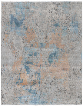 Amer Rugs Majestic MAJ-10 Blue Blue Hand-knotted Area Rugs