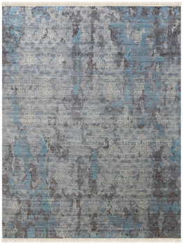 Amer Rugs Pearl PEA-12 Silver Sand Gray Hand-knotted Area Rugs
