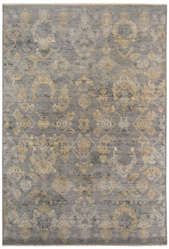Amer Rugs Pearl PEA-9 Silver Sand Gray Hand-knotted Area Rugs