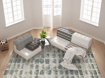 Amer Rugs Synergy SYN-45 Silver Sand Gray Hand-knotted Area Rugs