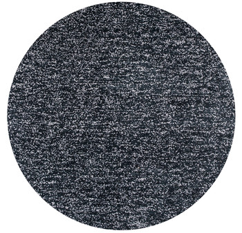 KAS Rugs Bliss 1583 Black Heather Shag Hand-woven Area Rugs