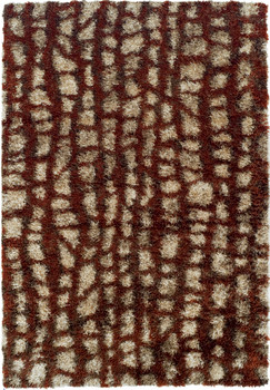 Dalyn Arturro AT1 Paprika Shag Area Rugs