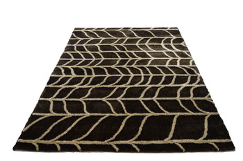 Dalyn Pesario PE2 Chocolate Tufted Area Rugs