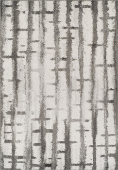 Dalyn Rocco RC2 Silver Shag Area Rugs