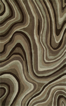 Dalyn Santino SO42 Chocolate Hand Made Area Rugs