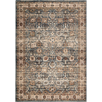 Palmetto Living Aria Tree Of Life Indigo Machine Woven Area Rugs