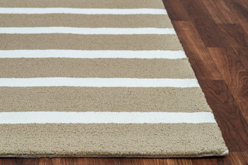 Rizzy Home Azzura Hill AH9938 Strips Hand Tufted Area Rugs