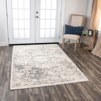Rizzy Home Bristol BRS101  Power Loomed Area Rugs