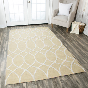 Rizzy Home Caterine CE9488 Trellis Hand Tufted Area Rugs