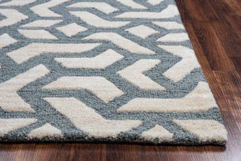 Rizzy Home Caterine CE9500 Geometric Hand Tufted Area Rugs