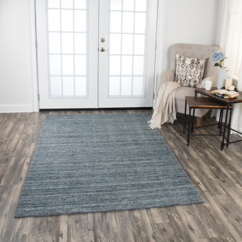 Rizzy Home Grand Haven GH719A Solid Hand-loomed Area Rugs