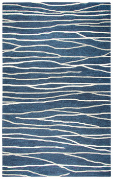 Rizzy Home Idyllic ID970A Lines Hand Tufted Area Rugs