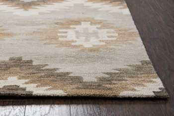 Rizzy Home Leone LO008A Southwestern Motifs Hand Tufted Area Rugs