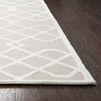 Rizzy Home Monroe ME316A Trellis Hand Tufted Area Rugs