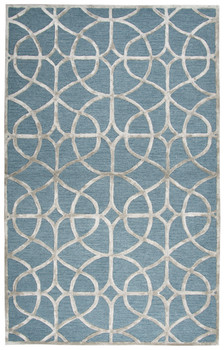 Rizzy Home Monroe ME319A Trellis Hand Tufted Area Rugs